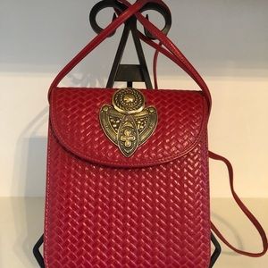 Susan Gail Genuine Leather Red Purse